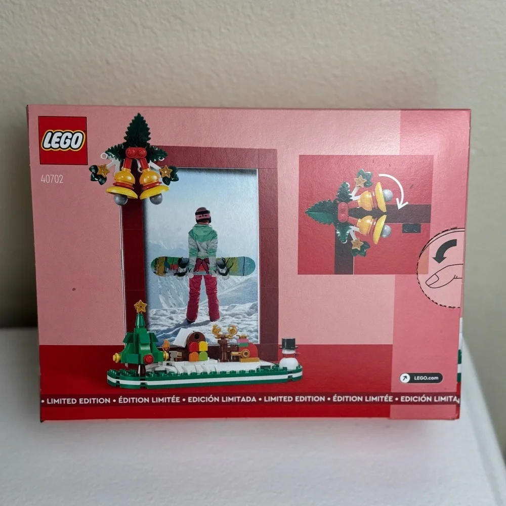 NEW LEGO Christmas Picture Frame 40702 Limited Edition Building Toy